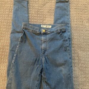 Topshop High Rise Joni Jeans 25